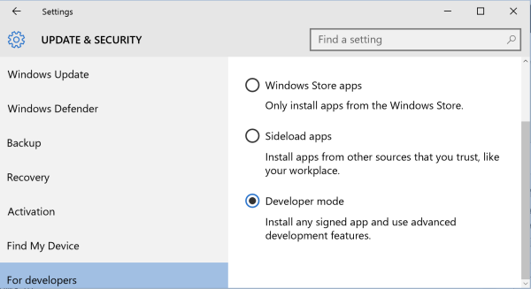 Ubuntu bash on Windows 10