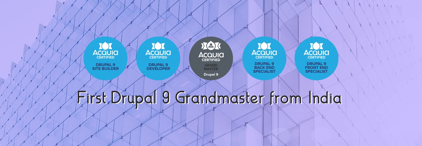 Pralhad - First Drupal 9 Grandmaster from India