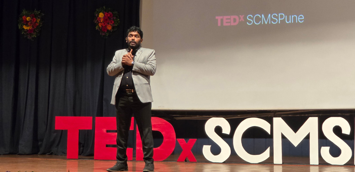 Pralhad as a TEDx Speaker